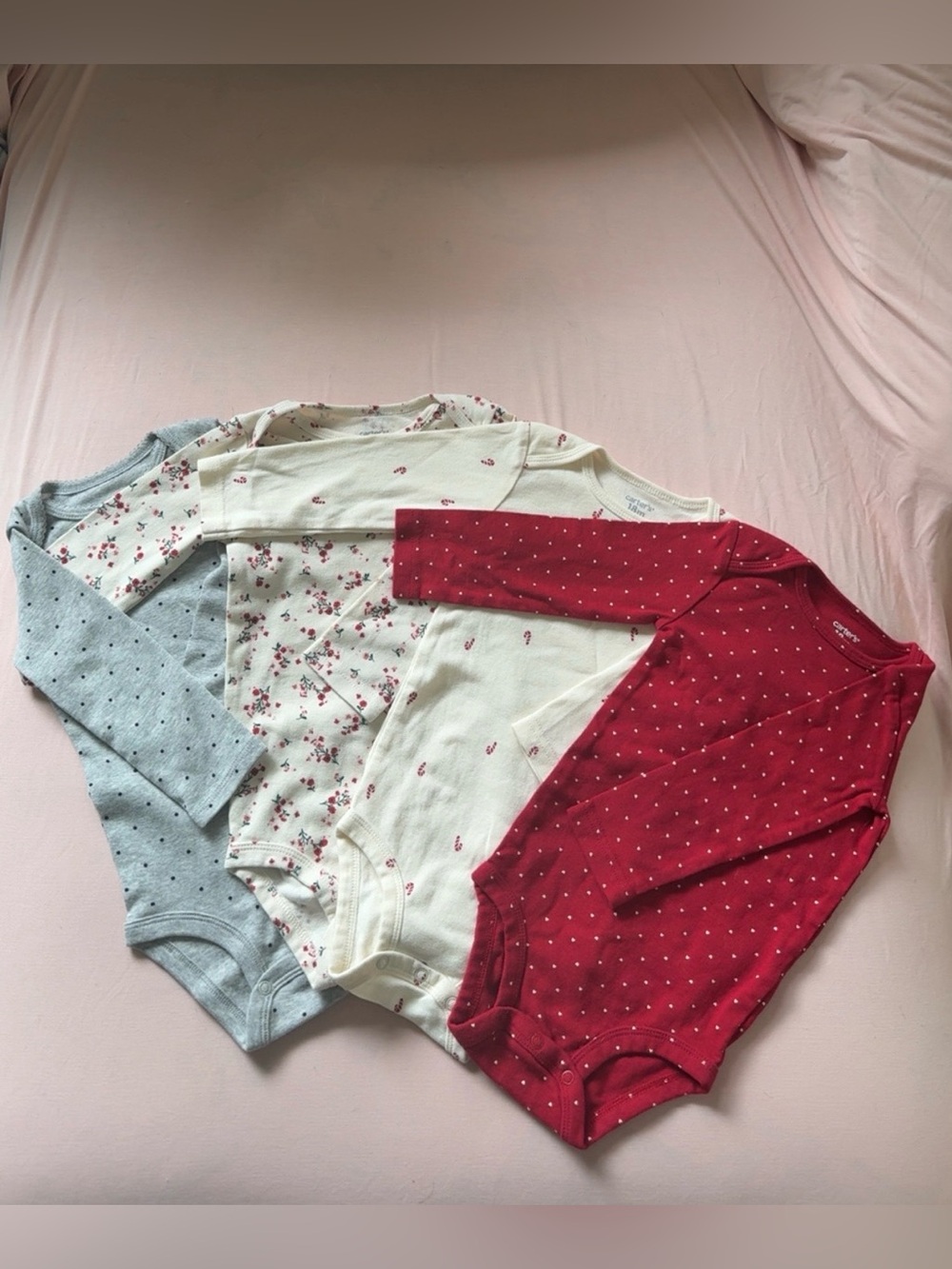Carter's NWOT 4 Set Long Sleeve Onesie